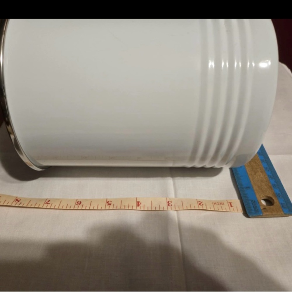 White Utensil Holder - Picture 5 of 8